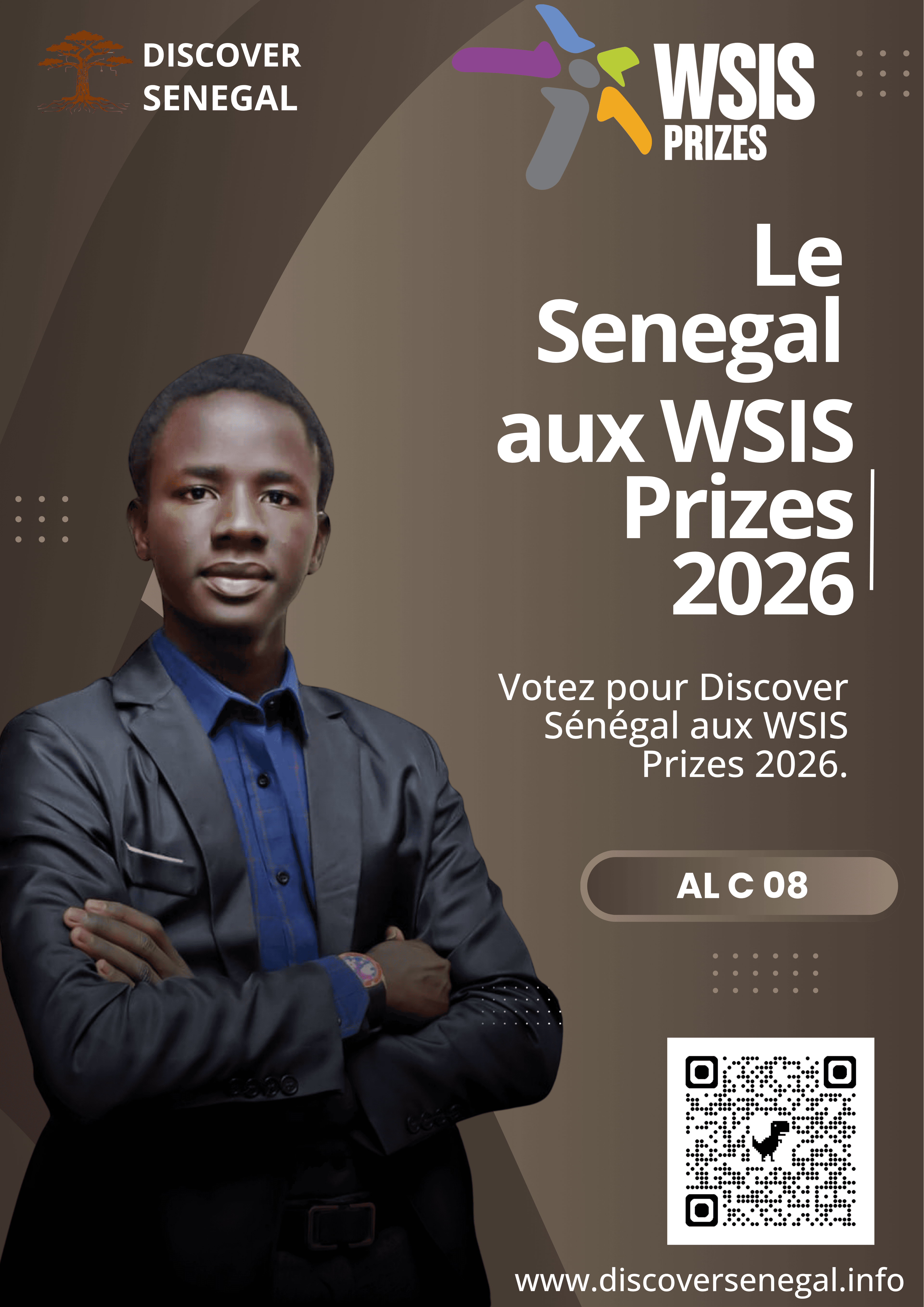 Discover Sénégal nominé aux Prix SMSI 2026 de l'ONU — Votez pour l'Afrique